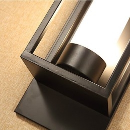 Kinkiety Kinkiety Rustykalny domek Metal Jadalnia Sypialnia Czytelnia Metal + Szkło