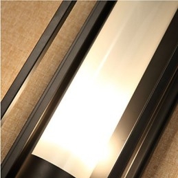 Kinkiety Kinkiety Rustykalny domek Metal Jadalnia Sypialnia Czytelnia Metal + Szkło