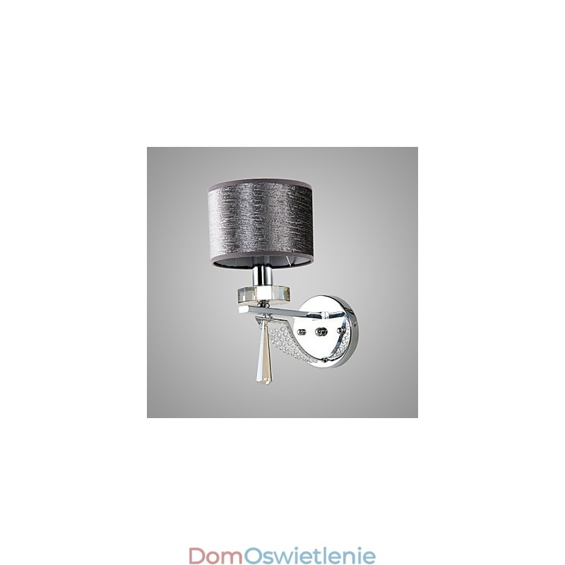 Kinkiety ścienne kryształowe nowoczesne współczesne metalowe