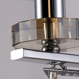 Kinkiety ścienne kryształowe nowoczesne współczesne metalowe