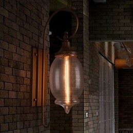 Kinkiety do domu Kinkiety Minimalistyczne wnętrze Korytarz Lampa z kutego żelaza Sypialnia Lampki nocne do salonu