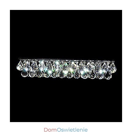 Kinkiety ścienne kryształowe nowoczesne współczesne metalowe