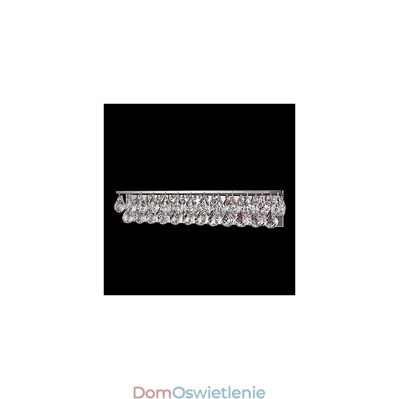 Kinkiety ścienne kryształowe nowoczesne współczesne metalowe