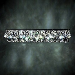 Kinkiety ścienne kryształowe nowoczesne współczesne metalowe