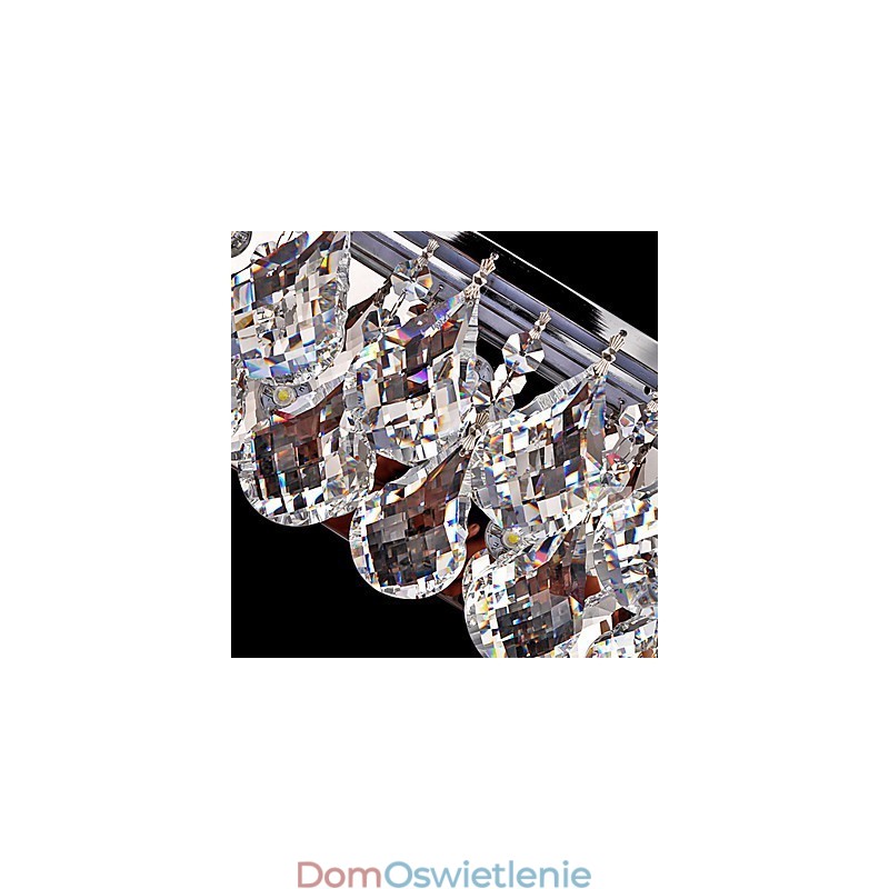 Kinkiety ścienne kryształowe nowoczesne współczesne metalowe