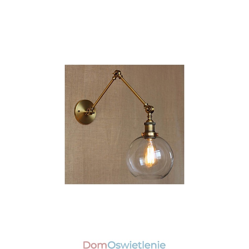 Kinkiety ścienne Lampy wiszące Lampy ścienne do czytania Kryształ Mini Styl Rustykalny Domek Metal