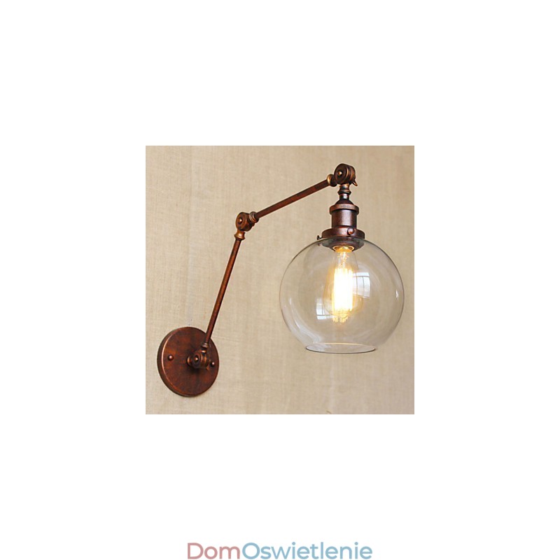 Kinkiety ścienne Lampy wiszące Lampy ścienne do czytania Kryształ Mini Styl Rustykalny Domek Metal