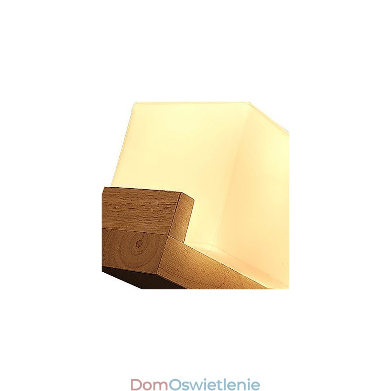 Kinkiety Mini Styl Tradycyjny Klasyczny Drewno Bambus