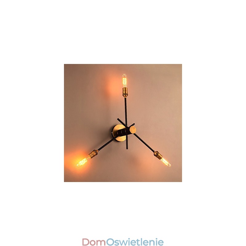 Amerykański kreatywny loft przywracający starożytne sposoby to lampy ścienne w magazynie