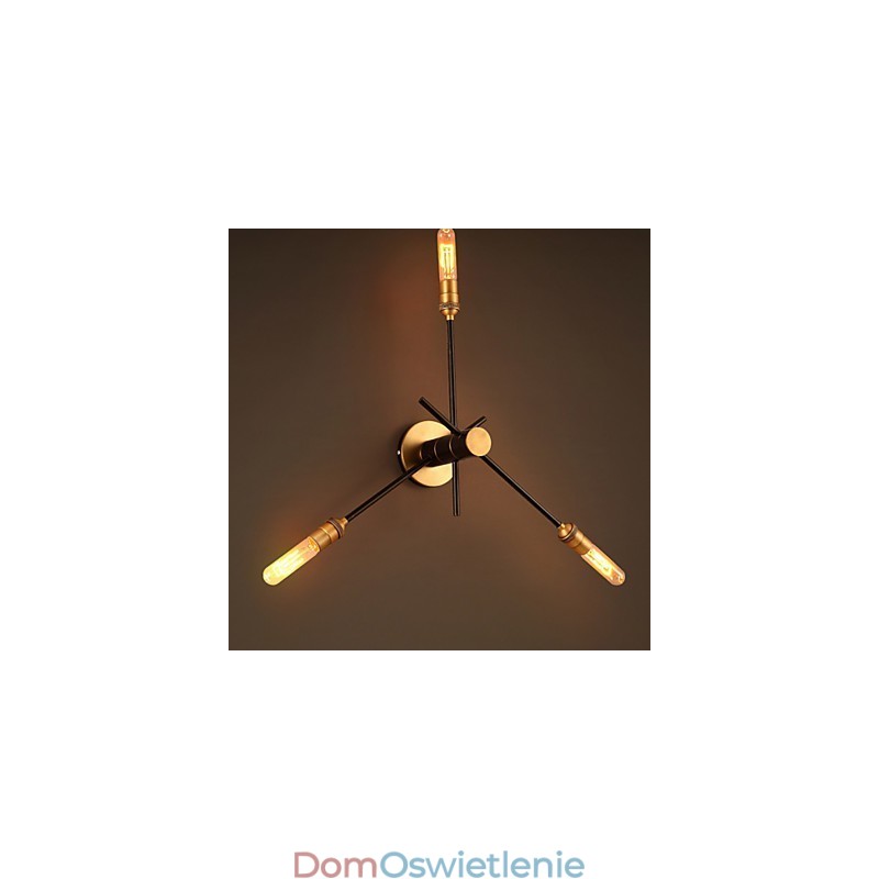 Amerykański kreatywny loft przywracający starożytne sposoby to lampy ścienne w magazynie