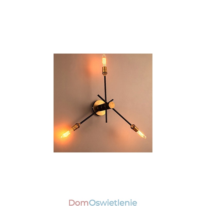 Amerykański kreatywny loft przywracający starożytne sposoby to lampy ścienne w magazynie