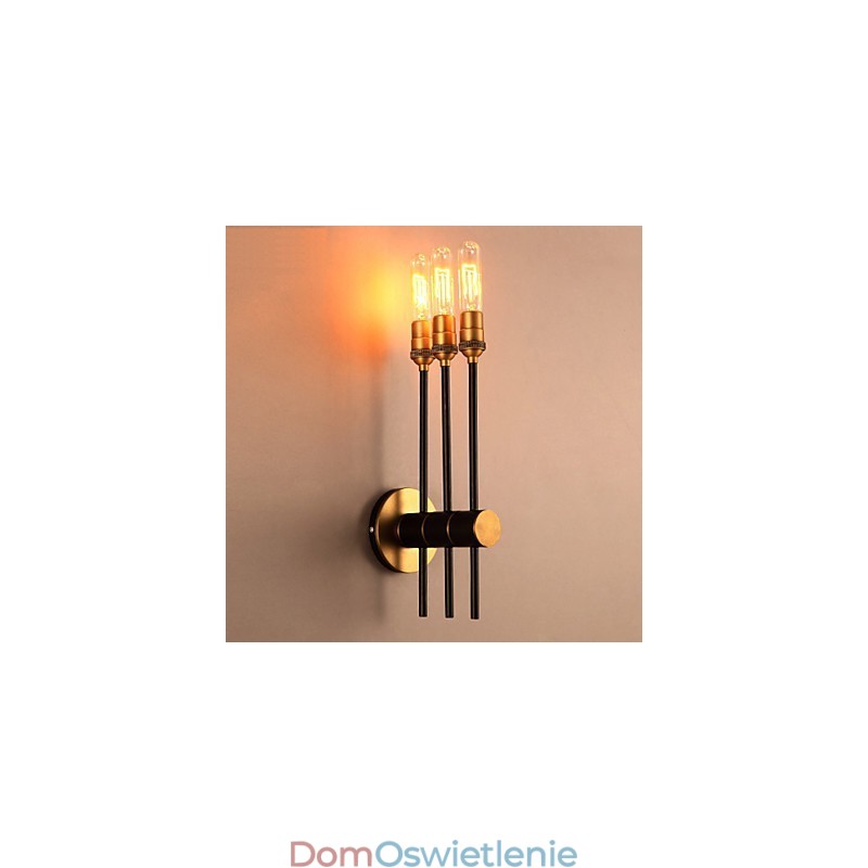 Amerykański kreatywny loft przywracający starożytne sposoby to lampy ścienne w magazynie