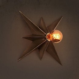 Krótkie pięcioramienne oświetlenie gwiazdy spersonalizowane nowoczesne kinkiety lampy do domów dla dzieci