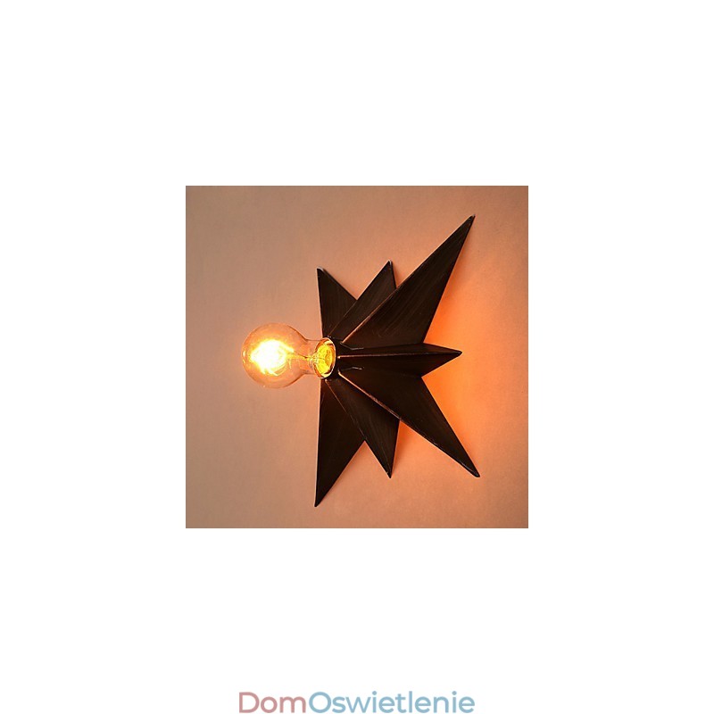 Krótkie pięcioramienne oświetlenie gwiazdy spersonalizowane nowoczesne kinkiety lampy do domów dla dzieci