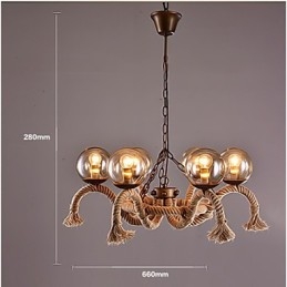 Żyrandol Mini Styl Vintage Metal
