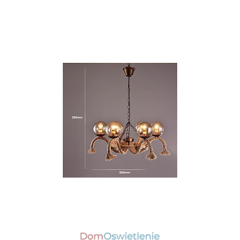 Żyrandol Mini Styl Vintage Metal