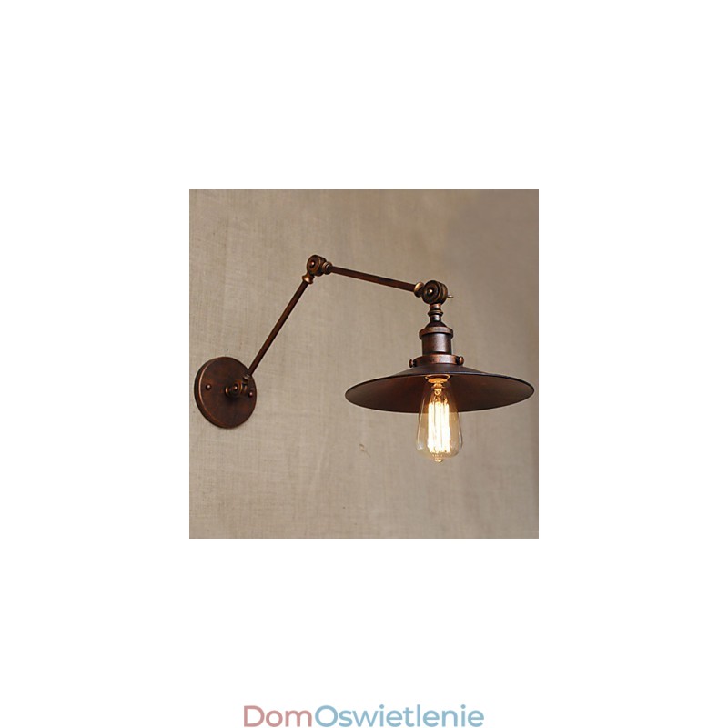 Kinkiety, lampy wiszące, lampy do czytania, styl miniaturowy, rustykalny domek, metal