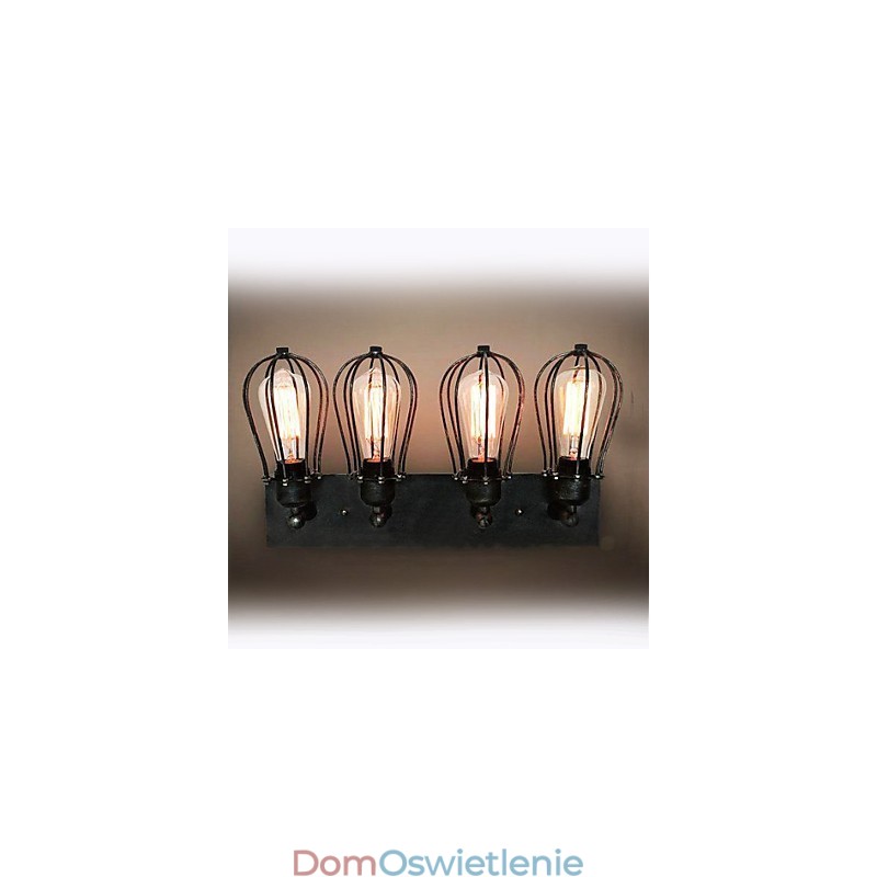 Kinkiety ścienne w stylu Mini Rustykalny domek Metal