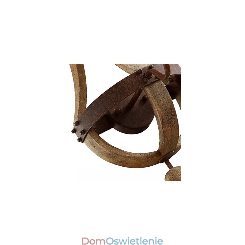 Kinkiety ścienne w stylu miniaturowym Rustykalny domek Drewniany bambus
