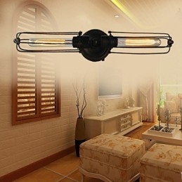 Tradycyjna klasyczna mini lampa ścienna w kształcie komina