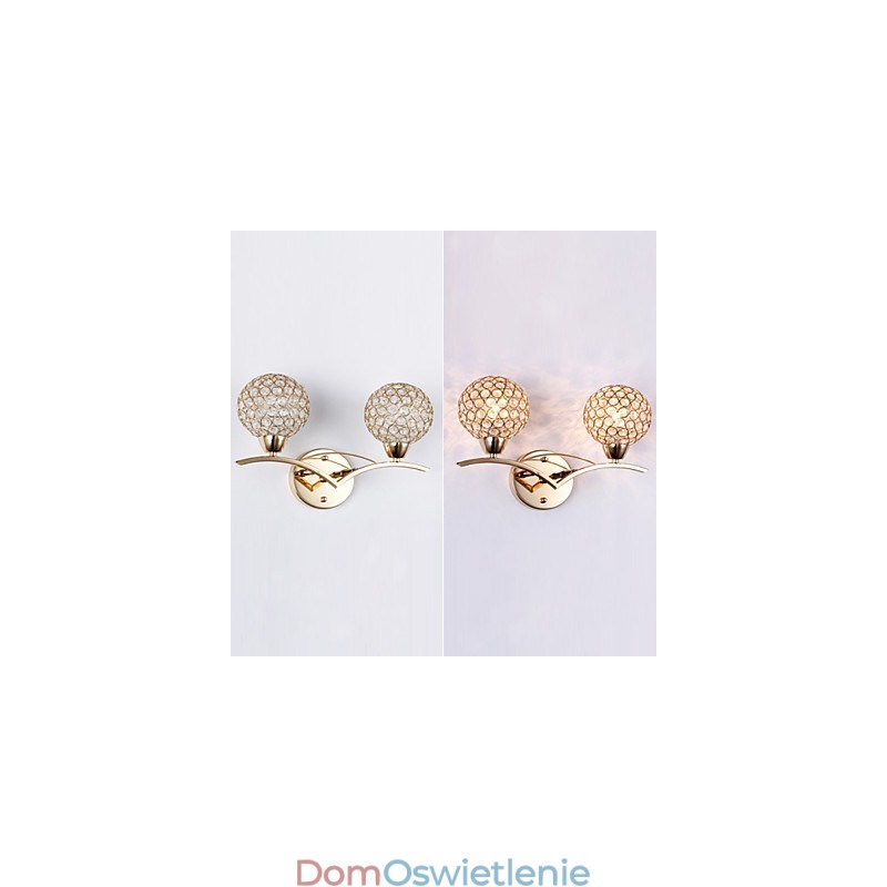 Kinkiety Ścienne Lampy Ścienne Do Czytania Kryształowe Mini Styl Nowoczesny Współczesny Metal