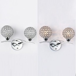 Kinkiety Ścienne Lampy Ścienne Do Czytania Kryształowe Mini Styl Nowoczesny Współczesny Metal