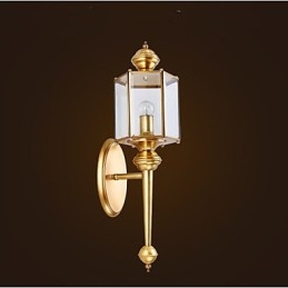 Lampa ogrodowa Pełna miedziana lampa zewnętrzna lampa wodoodporna lampa B