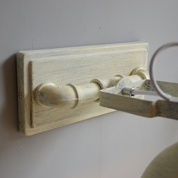 Zupełnie nowa nostalgiczna lampa ścienna w stylu vintage z żelaza w stylu loftowym na balkon w Europie Północnej, kute lampy ścienne z żelaza