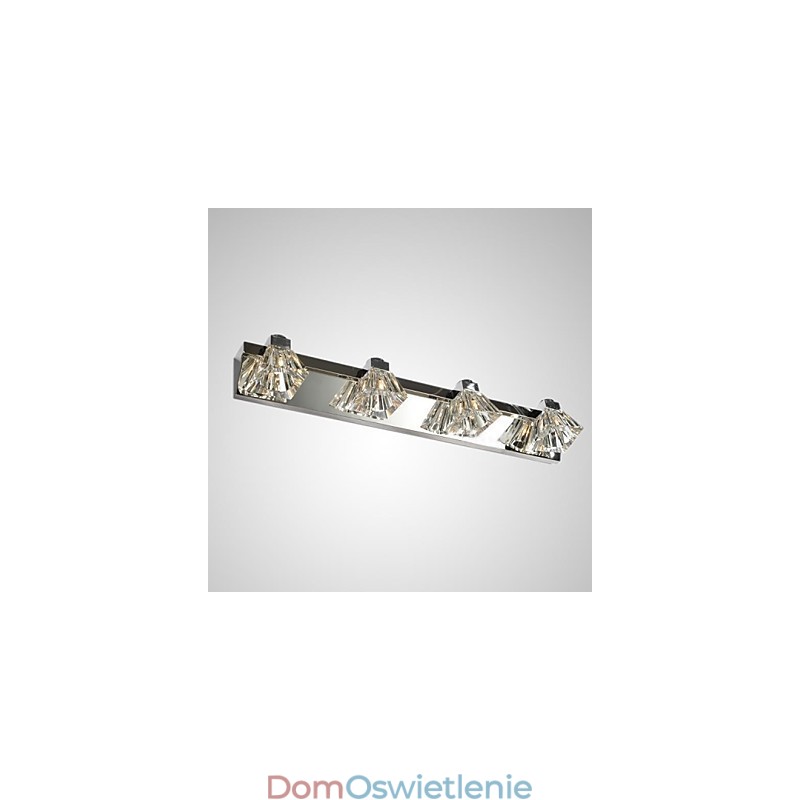 Kinkiety ścienne kryształowe nowoczesne współczesne G4 metalowe