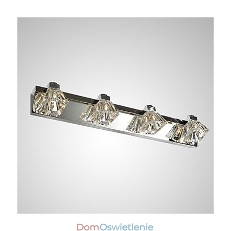 Kinkiety ścienne kryształowe nowoczesne współczesne G4 metalowe Kinkiety ścienne kryształowe nowoczesne współczesne G4 metalowe