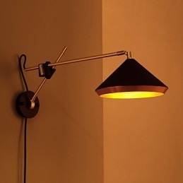 Wiejski Przemysłowy Wiatr Przywraca Starożytne Sposoby Kute Żelazne Ramię Rocker Składane Lampy Ścienne