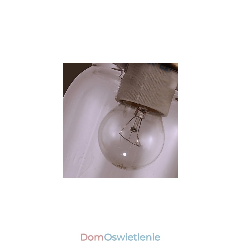 Rustykalna lampa ścienna w kształcie butelki