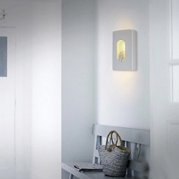 Biała Nowoczesna Krótka Modna Lampa Ścienna Lampa Ścienna Przyłóżkowa Lustro Światło Sypialniana Lampa Ścienna