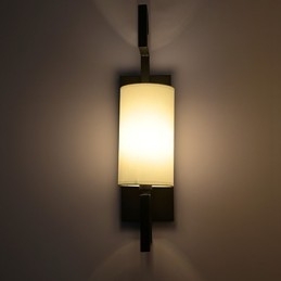 Nowoczesny amerykański styl antyczna lampa salon sypialnia pokoje hotelowe biała tkanina lampa ścienna