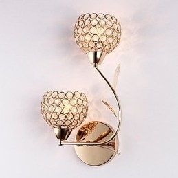 Kinkiety Ścienne Lampy Ścienne Do Czytania Kryształowe Mini Styl Nowoczesny Współczesny Metal