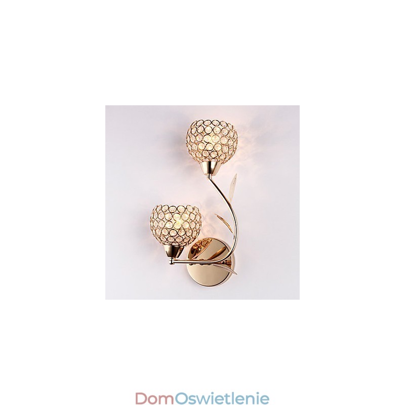 Kinkiety Ścienne Lampy Ścienne Do Czytania Kryształowe Mini Styl Nowoczesny Współczesny Metal