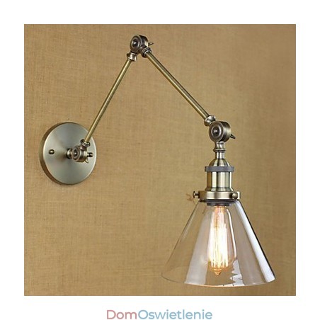 Żelazo Powłoka Brąz Bar Alejka Jadalnia Hotel Vintage Żelazo Ramię Szklana Lampa Ścienna Oświetlenie Żelazo Powłoka Brąz Bar Alejka Jadalnia Hotel Vintage Żelazo Ramię Szklana Lampa Ścienna Oświetlenie