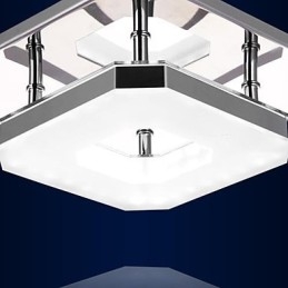 Lampy ścienne montowane na płasko Nowoczesne współczesne metalowe