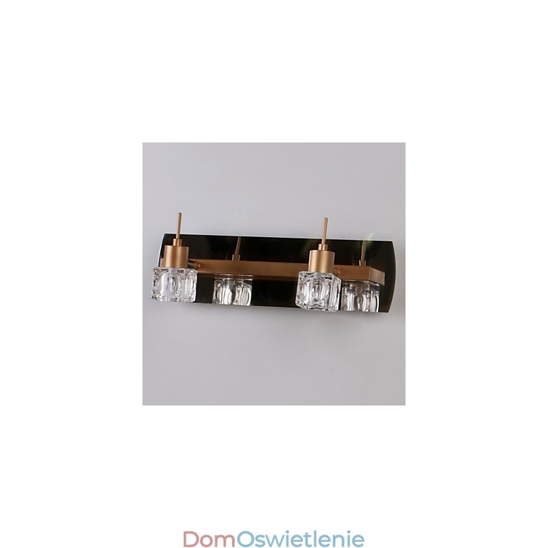 Kryształowe oświetlenie łazienkowe nowoczesne współczesne G4 Metal