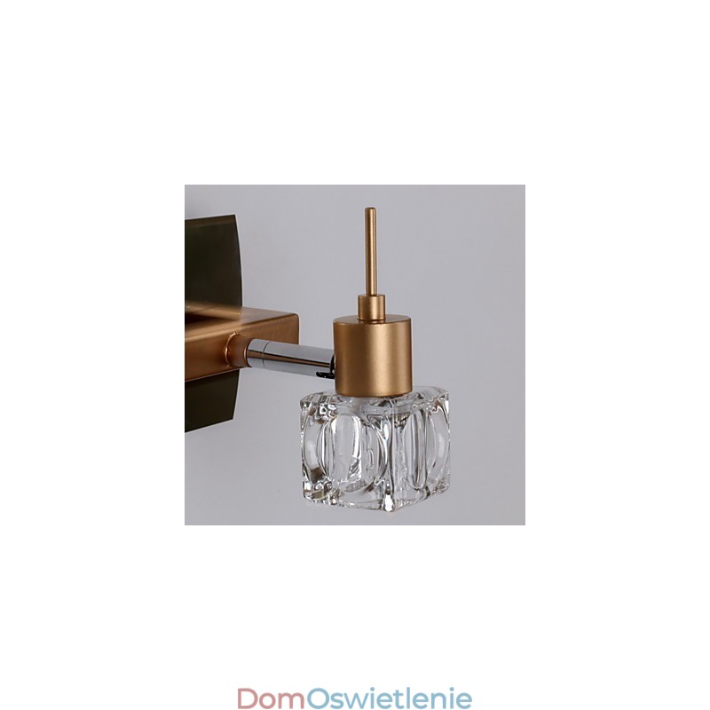 Kryształowe oświetlenie łazienkowe nowoczesne współczesne G4 Metal