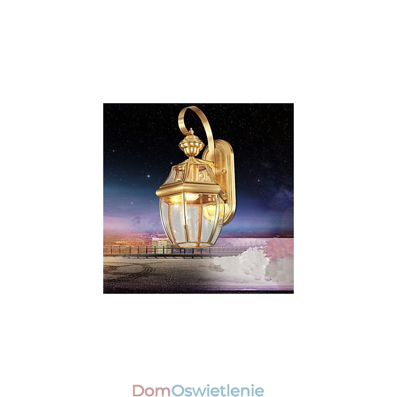 Lampa ogrodowa Lampa miedziana Lampa zewnętrzna Lampa wodoodporna