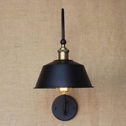 Amerykańska Krajowa LOFT Przemysłowa Maszyna Światło Wiatr Retro Willa Nostalgiczna Jadalnia Żelazna Dekoracyjna Lampa Ścienna