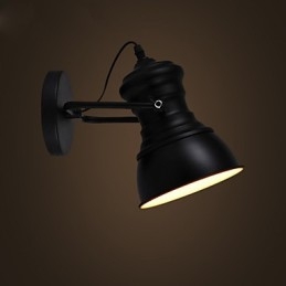 Kinkiety ścienne Art Deco Lampa Industrialna Żelazna Tablica Ścienna Loft