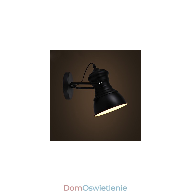 Kinkiety ścienne Art Deco Lampa Industrialna Żelazna Tablica Ścienna Loft