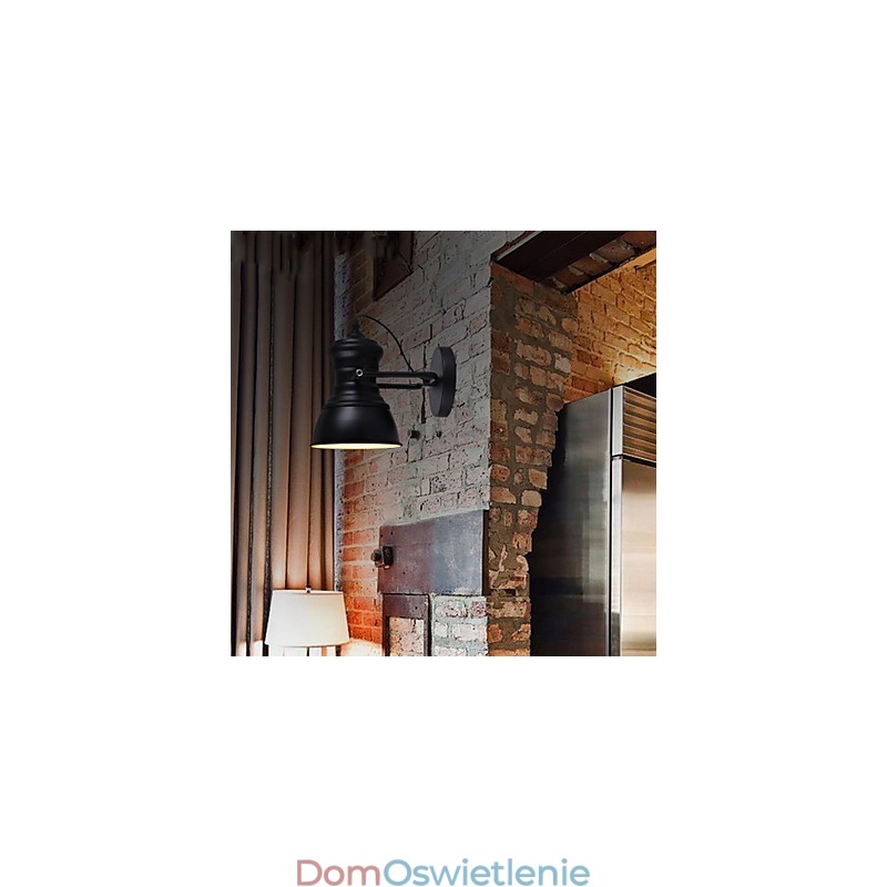 Kinkiety ścienne Art Deco Lampa Industrialna Żelazna Tablica Ścienna Loft