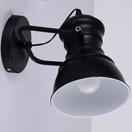 Kinkiety ścienne Art Deco Lampa Industrialna Żelazna Tablica Ścienna Loft