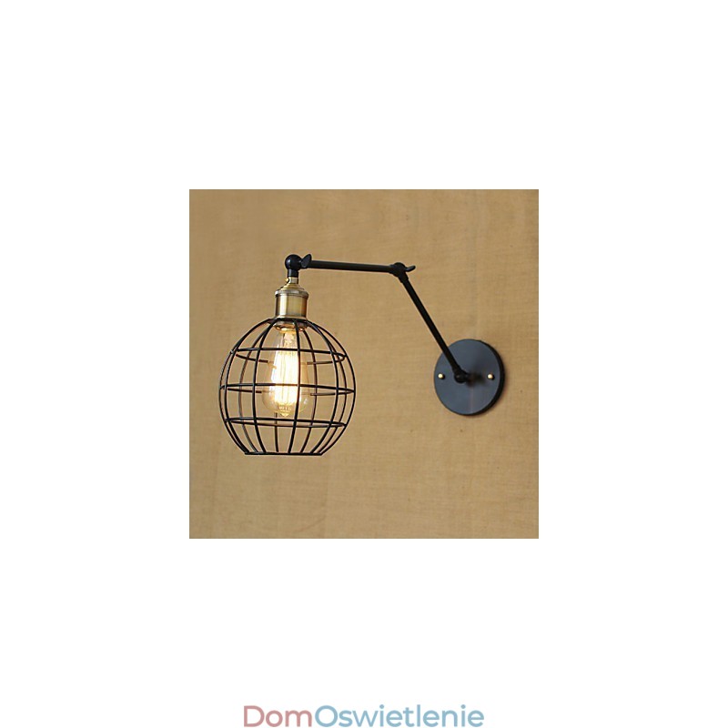Kinkiety, lampy wiszące, lampy do czytania, styl miniaturowy, rustykalny domek, metal