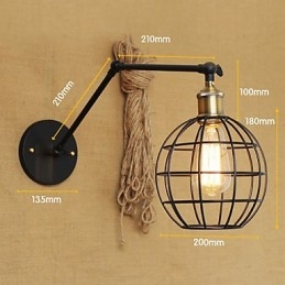Kinkiety, lampy wiszące, lampy do czytania, styl miniaturowy, rustykalny domek, metal