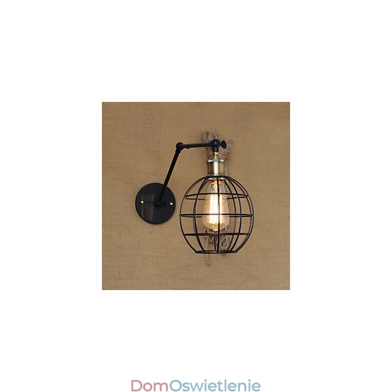 Kinkiety, lampy wiszące, lampy do czytania, styl miniaturowy, rustykalny domek, metal