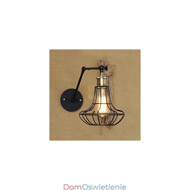 Kinkiety, lampy wiszące, lampy do czytania, styl miniaturowy, rustykalny domek, metal